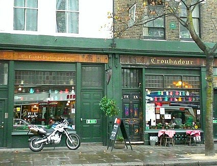 Troubadour Cafe, London